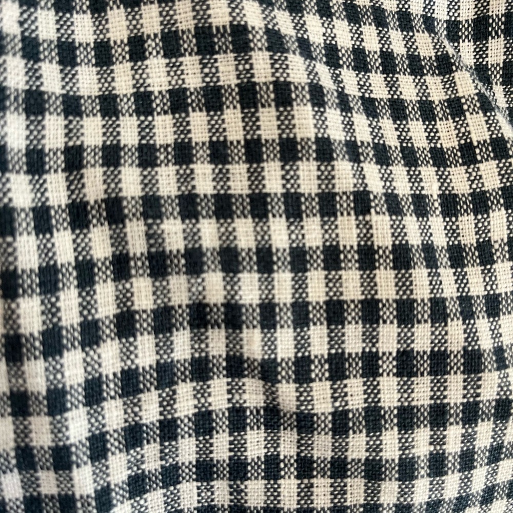 Reformation Linen Dress in Gingham - Picture 7 of 7